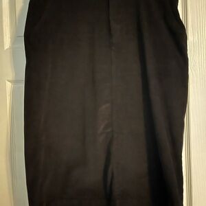 Time and Tru Women's Black Midi Skirt